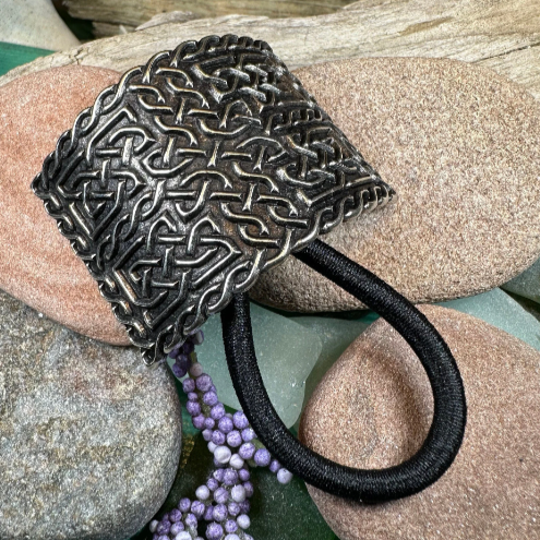 Celtic Knot Ponytail Holder for Women | Hair Clip | Wiccan Center