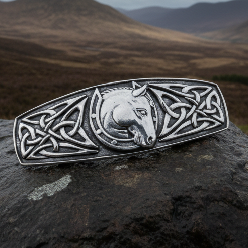 Celtic Horse Hair Clip for Women | Hair Clip | Wiccan Center