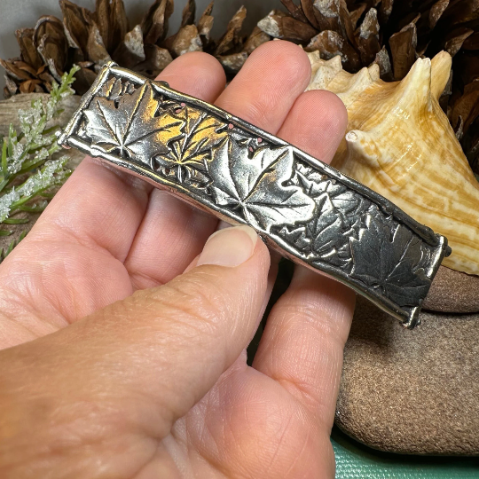 Maple Leaf Hair Clip for Women | Hair Clip | Wiccan Center