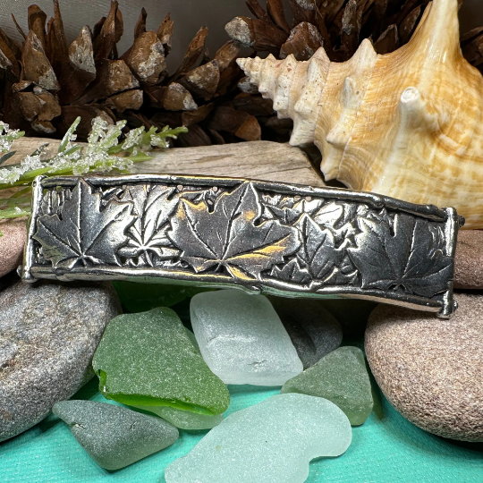 Maple Leaf Hair Clip for Women | Hair Clip | Wiccan Center