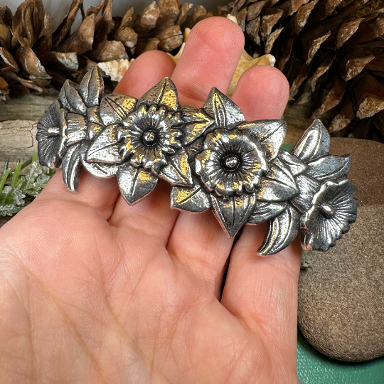 Daffodil Hair Clip for Women