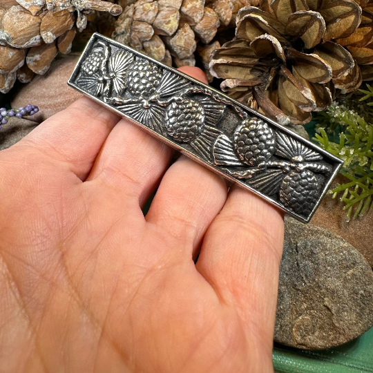 Pine Cone Hair Clip for Women