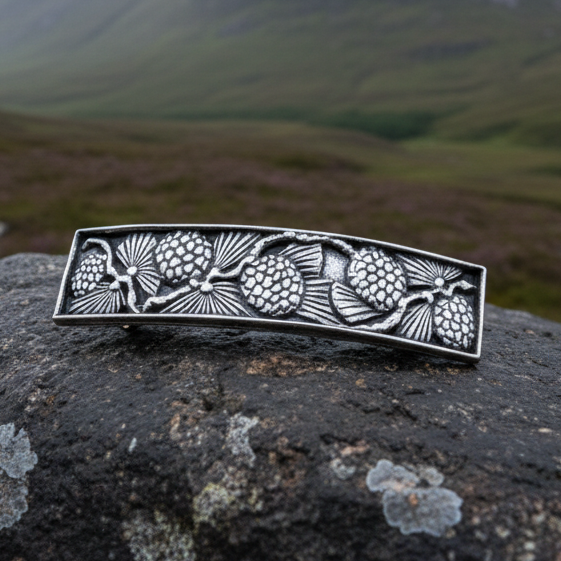 Pine Cone Hair Clip for Women