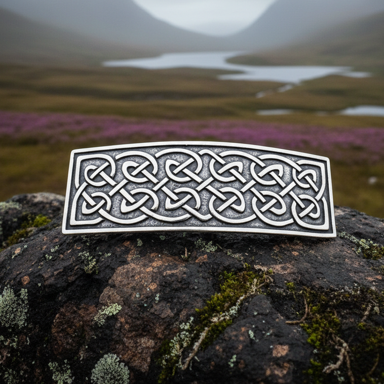 Celtic Knot Hair Clip