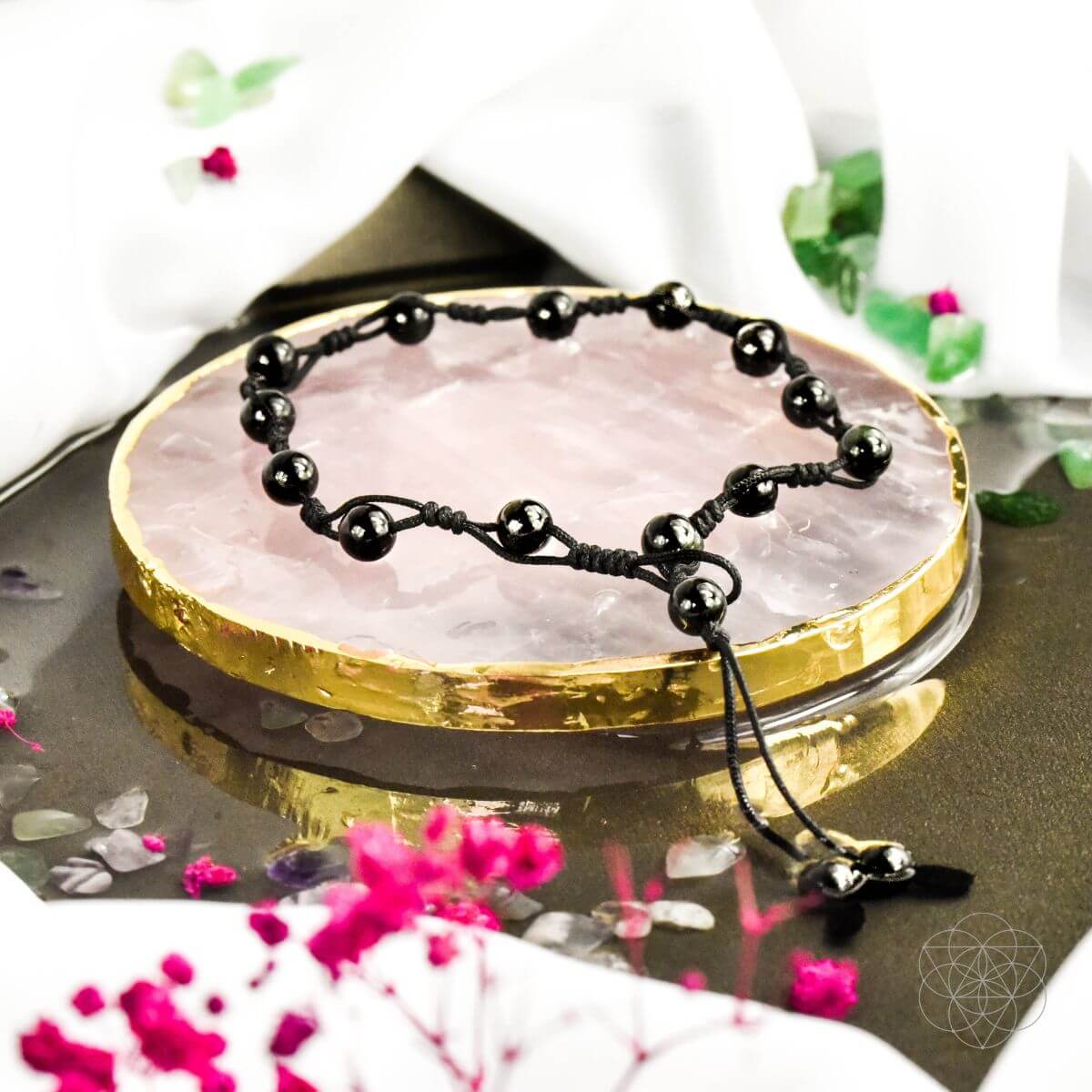 Obsidian Grounding Anklet | Anklet | Wiccan Center