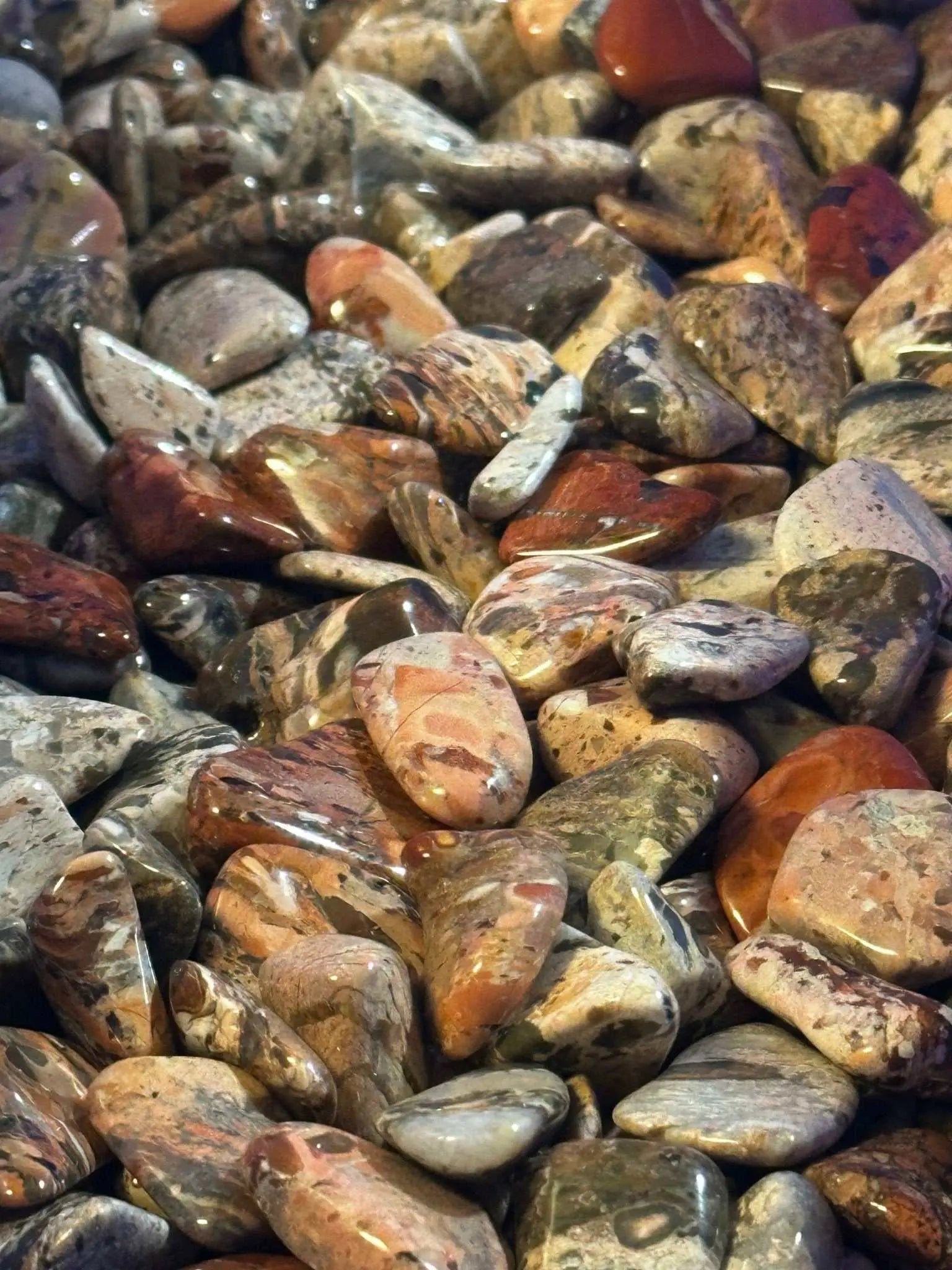 Brecciated Jasper Tumbled Stone | Tumbled Stones | Wiccan Center