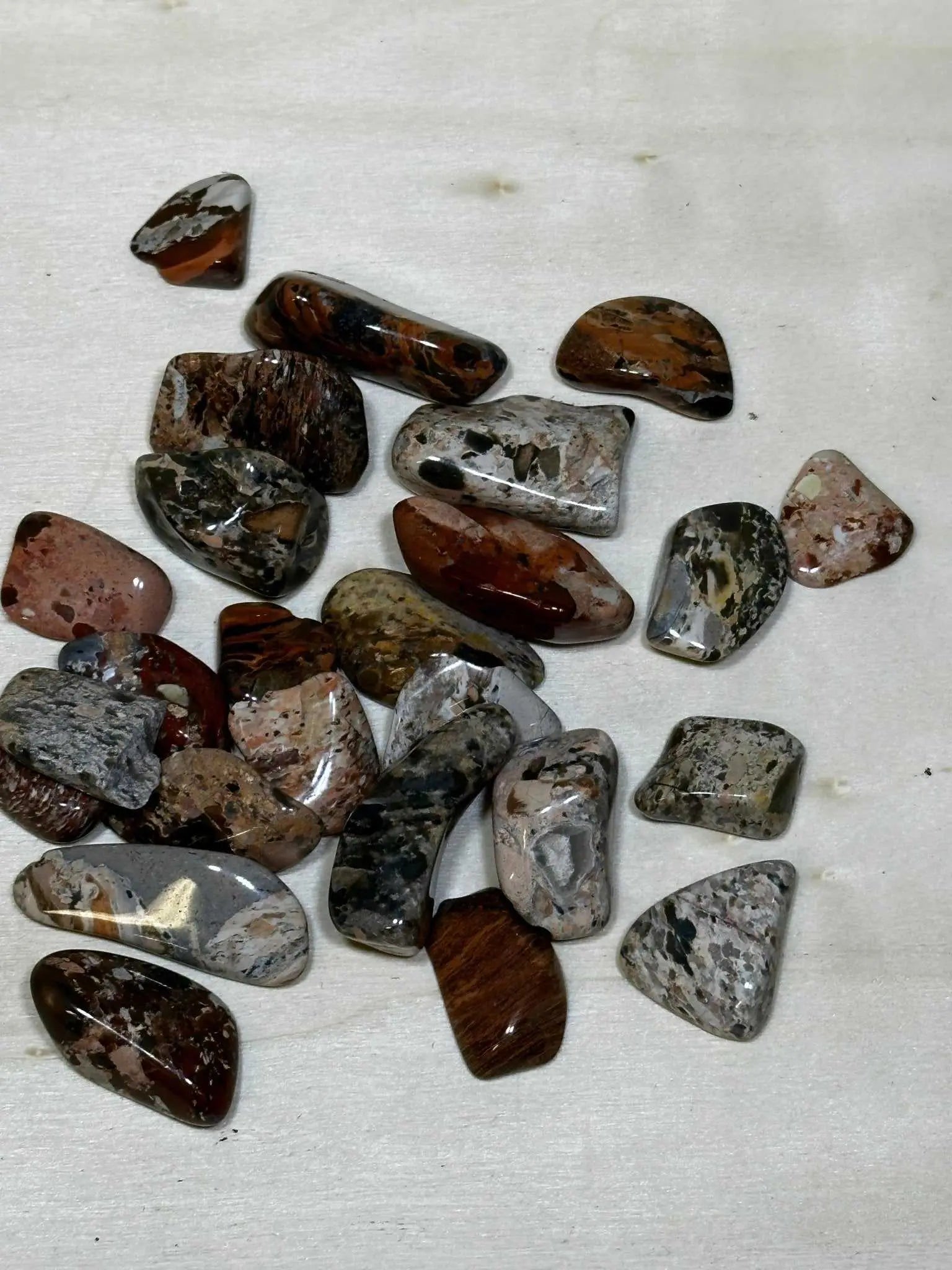 Brecciated Jasper Tumbled Stone | Tumbled Stones | Wiccan Center