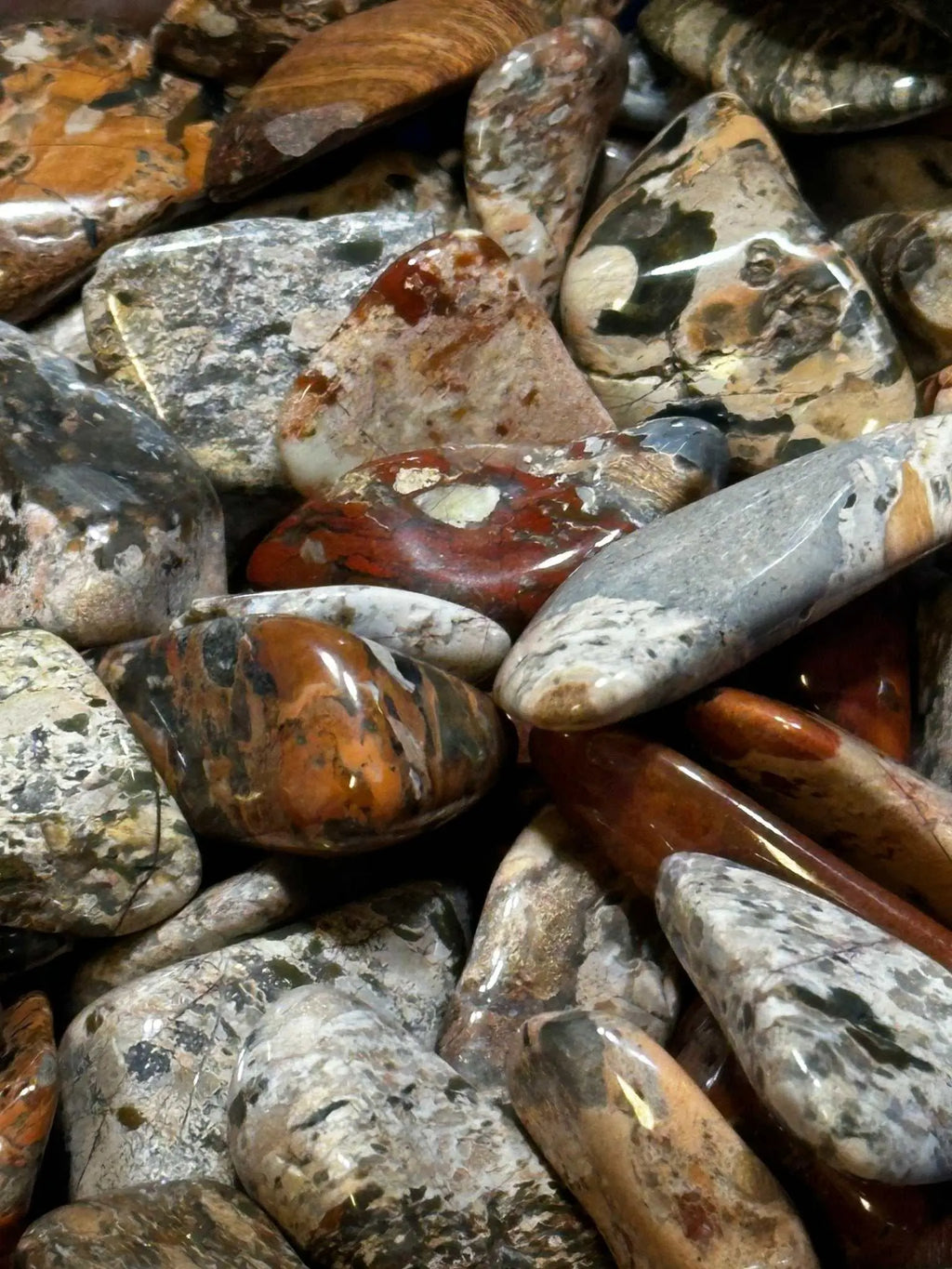 Brecciated Jasper Tumbled Stone | Tumbled Stones | Wiccan Center