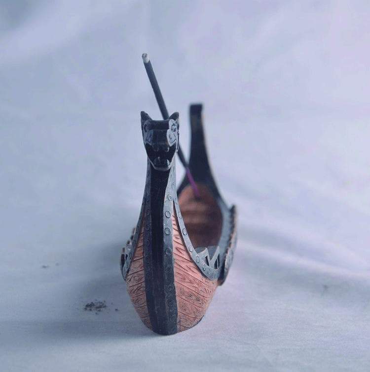 Viking Ship Incense Holder | Oil Diffusers & Incense Holders | Wiccan Center