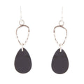 Onyx and Sterling Silver Drop Earrings | Earrings | Wiccan Center