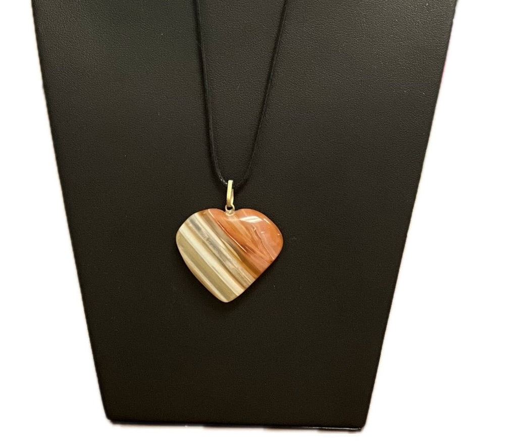 Assorted Onyx Heart Necklace | Jewelry-Necklace | Wiccan Center