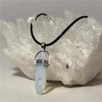 Opalite Bullet Point Necklace | Chains and Necklaces | Wiccan Center