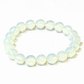 Opalite Round Bead Bracelet - Persistent Strength | Bracelets | Wiccan Center
