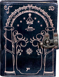 EHH Celtic Cross Leather Journal Hardcover Spell Book Vintage Diary Black | Blank Diaries & Journals | Wiccan Center