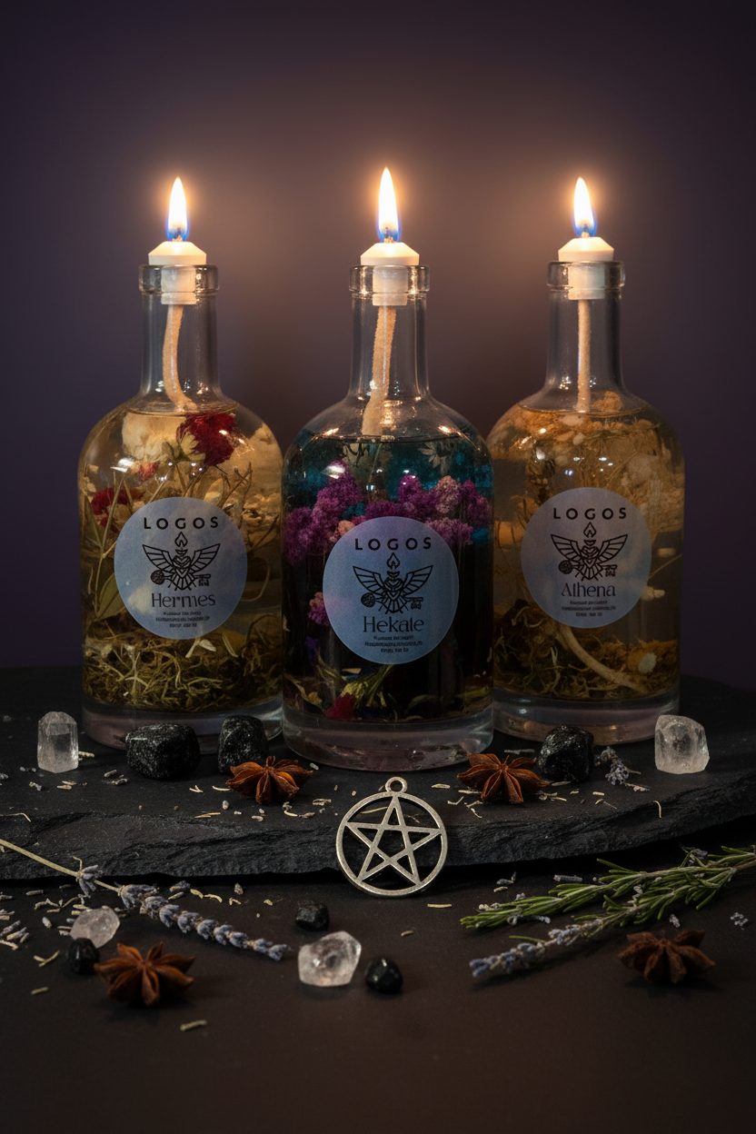 Oracle Trio - Slate & Crystals