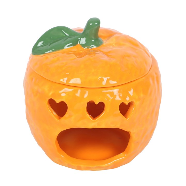 Orange Oil Burner | Wax Melt Warmer | Wiccan Center