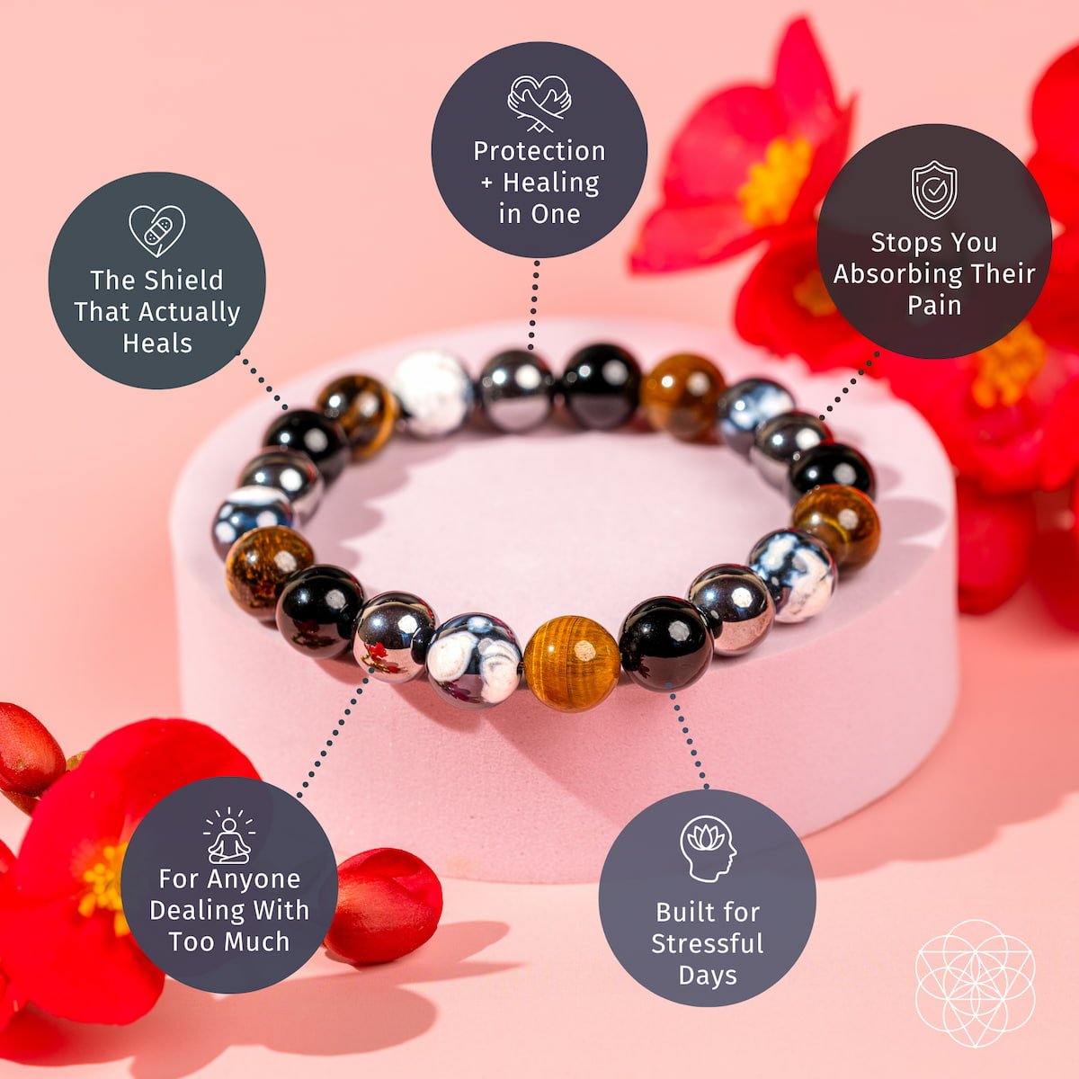 Orca’s Armor - The Triple Protection & Healing Bracelet | Bracelet | Wiccan Center
