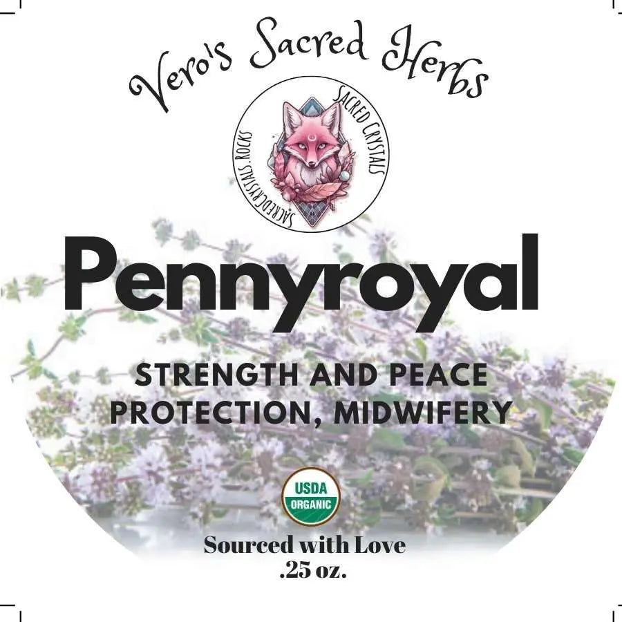 Herb Garden - Organic Pennyroyal Leaf .25oz | Herbs | Wiccan Center