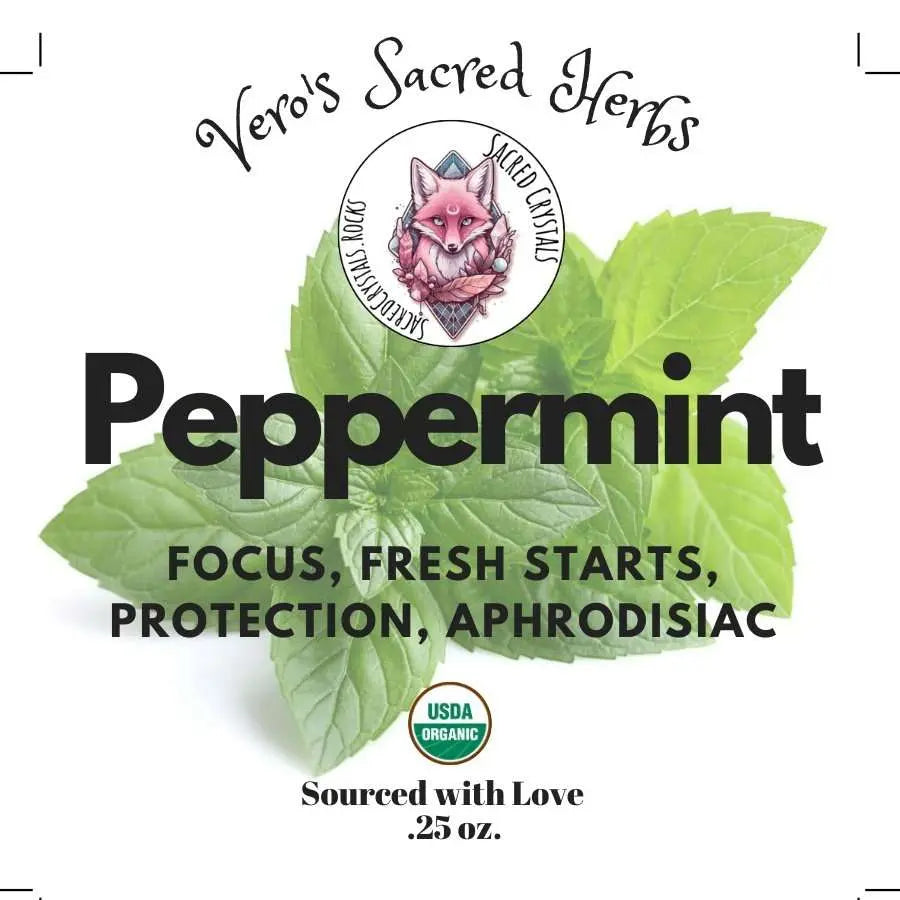 Herb Garden - Organic Peppermint .25oz | Herbs | Wiccan Center