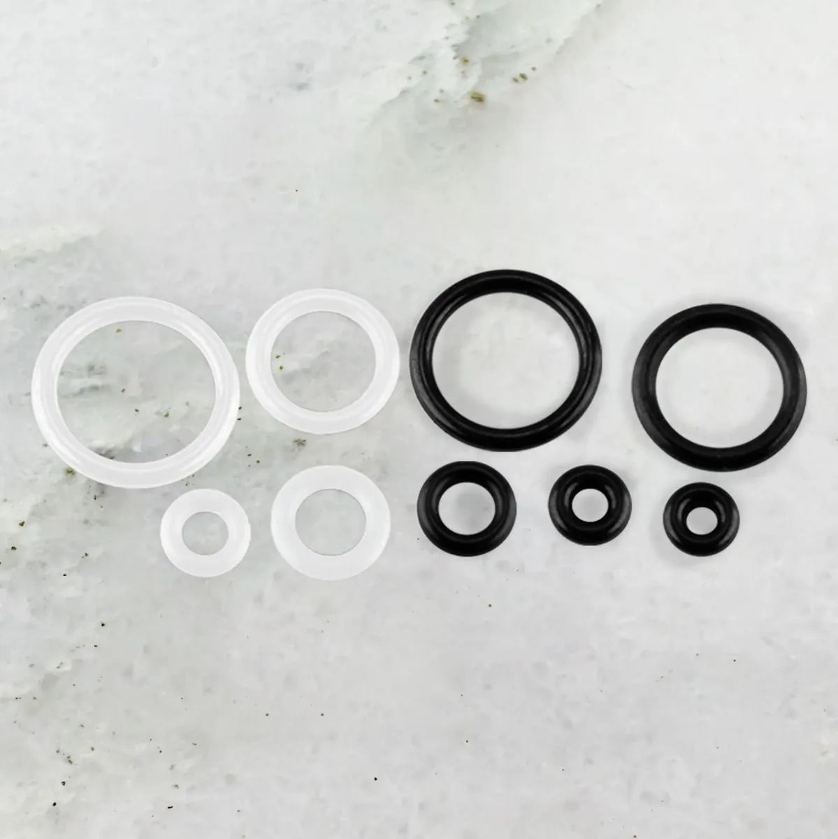 O-Rings - Clear Or Black | Body Jewelry | Wiccan Center