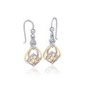 Celtic Knotwork Three Tone Earrings OTE140