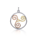 Triskelion Three Tone Pendant OTP038