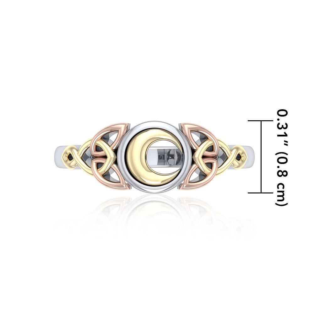 Magick Moon Three Tone Ring OTR1746