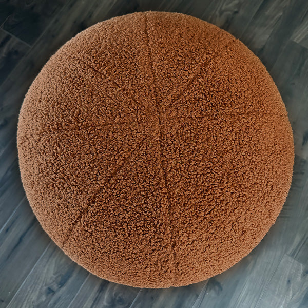 Plush Boucle Drum Ottoman, Choose Your Color | Must Haves | Wiccan Center