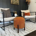 Plush Boucle Drum Ottoman, Choose Your Color | Must Haves | Wiccan Center