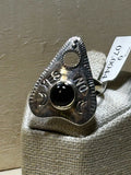 Ouija Black Onyx Ring Size 9 (07.0044) | Rings | Wiccan Center