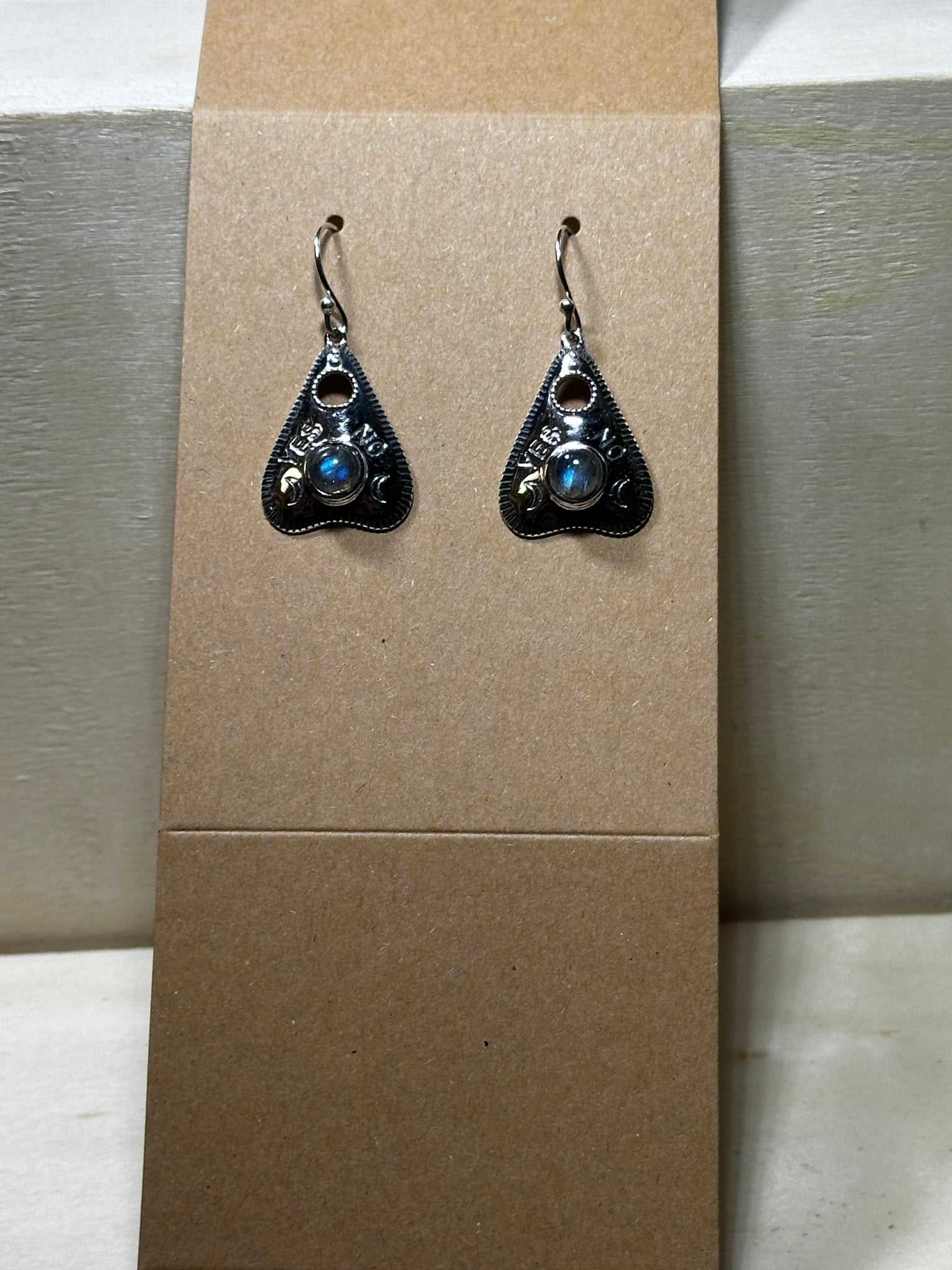 Ouija Labradorite Earrings (06.6044) | Earrings | Wiccan Center