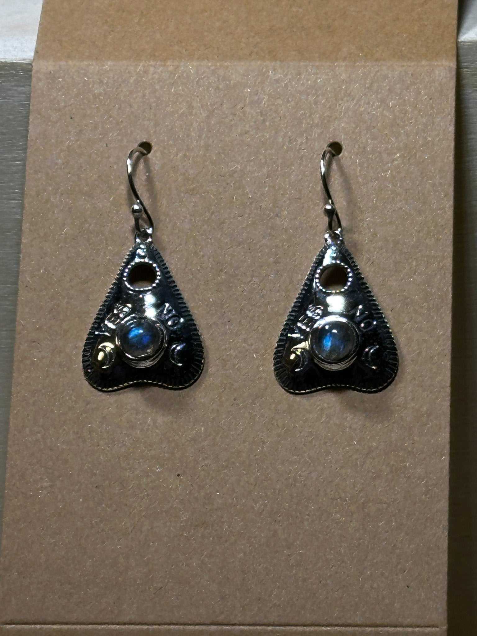Ouija Labradorite Earrings (06.6044) | Earrings | Wiccan Center