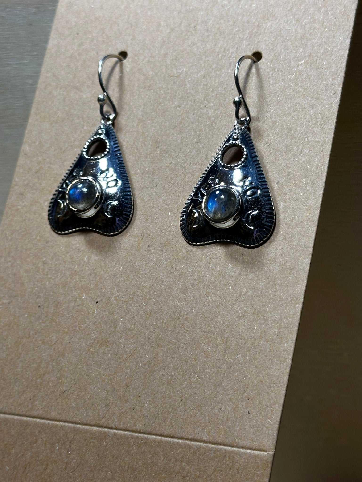 Ouija Labradorite Earrings (06.6044) | Earrings | Wiccan Center