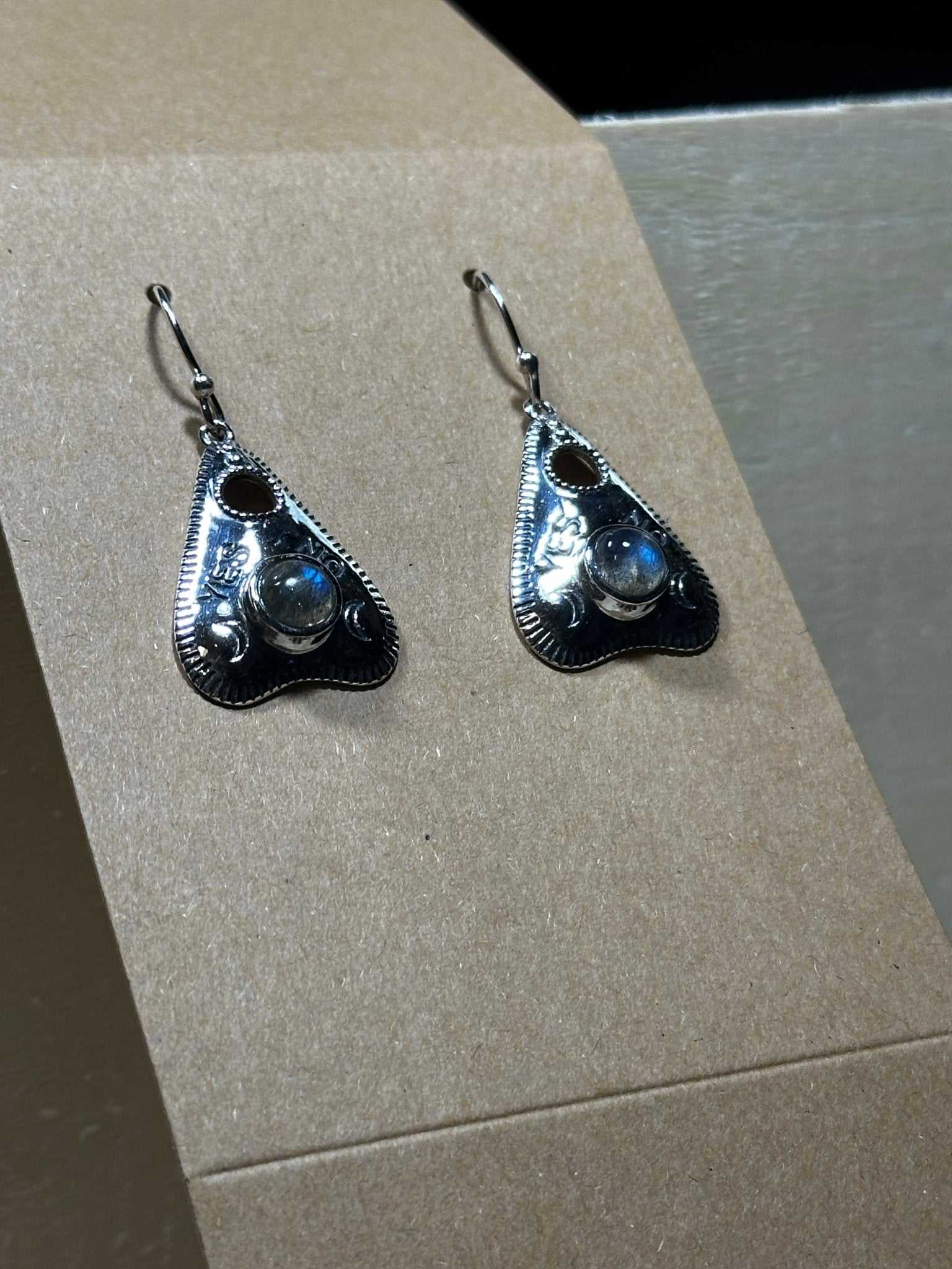 Ouija Labradorite Earrings (06.6044) | Earrings | Wiccan Center