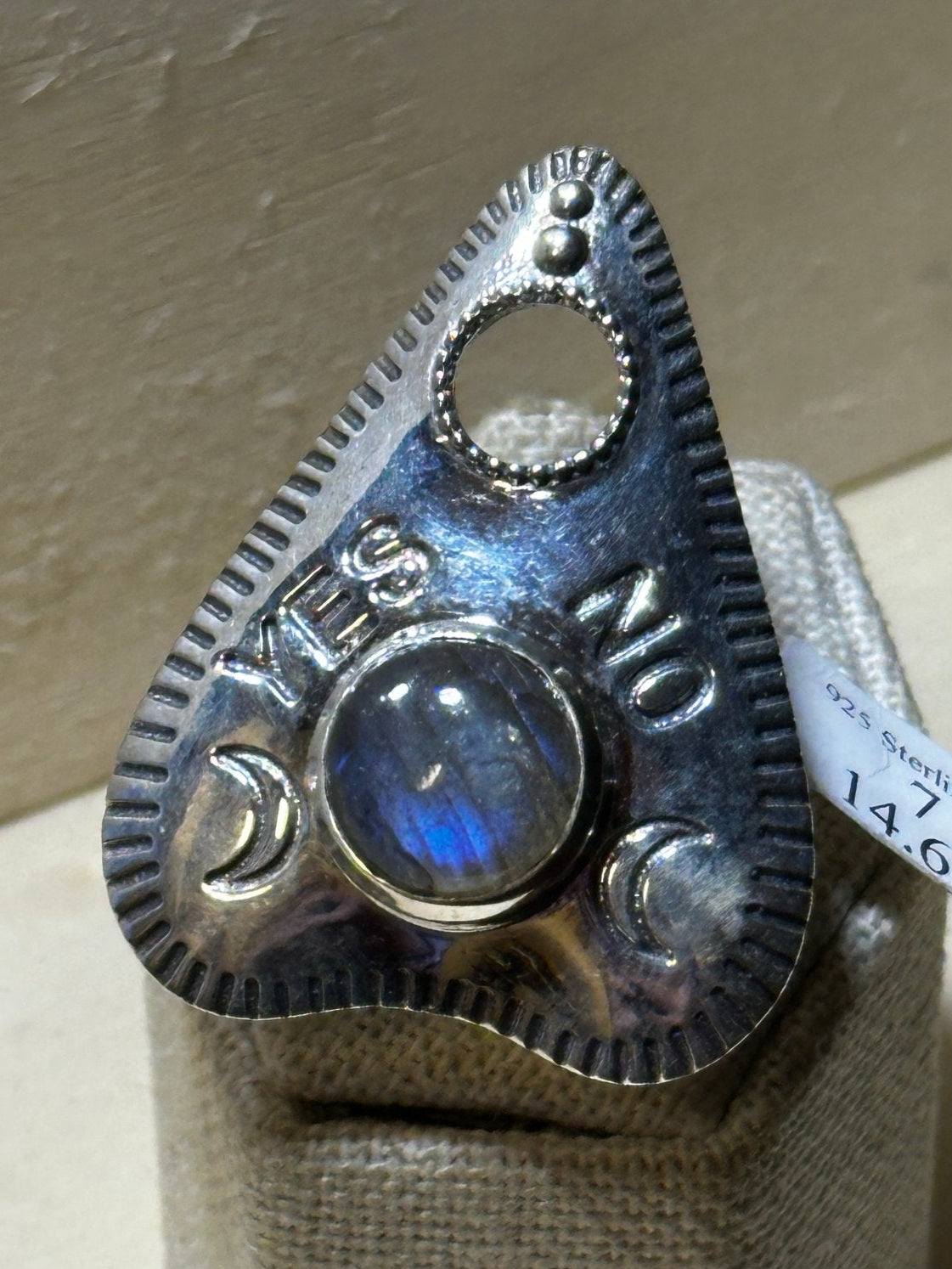 Ouija Labradorite Ring (14.6072) | Rings | Wiccan Center