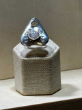 Ouija Rainbow Moonstone Ring (07.2044) | Rings | Wiccan Center