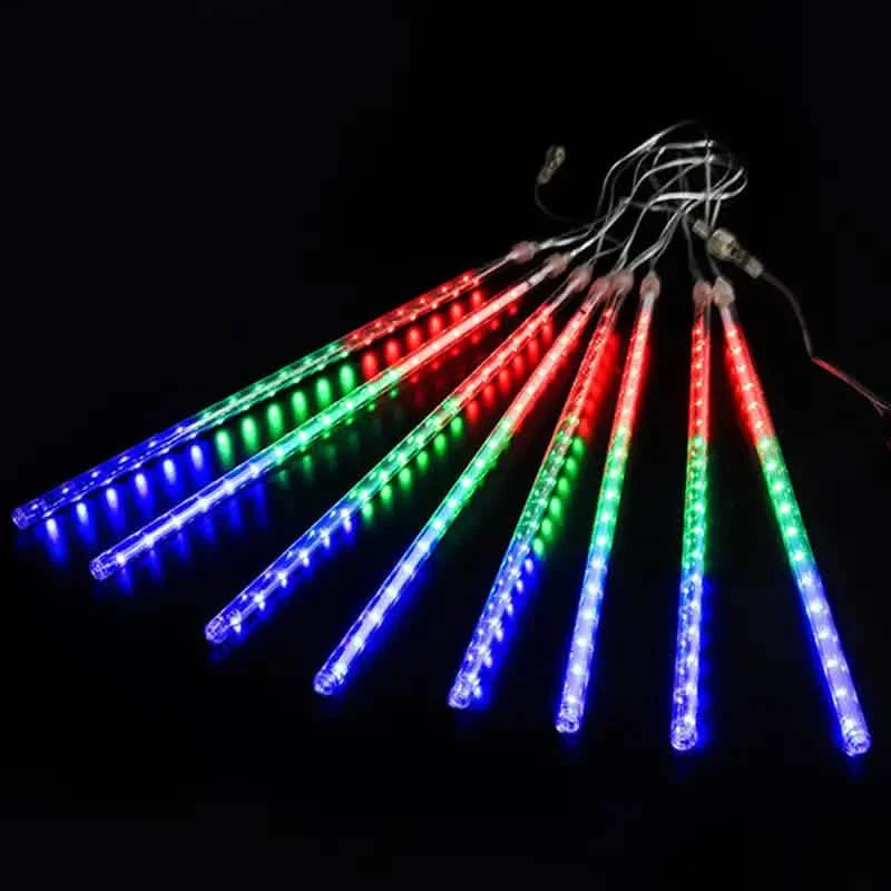 Outdoor Solar Meteor Christmas String Lights | Seasonal Decor | Wiccan Center