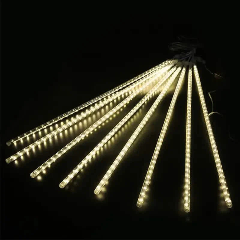Outdoor Solar Meteor Christmas String Lights | Seasonal Decor | Wiccan Center