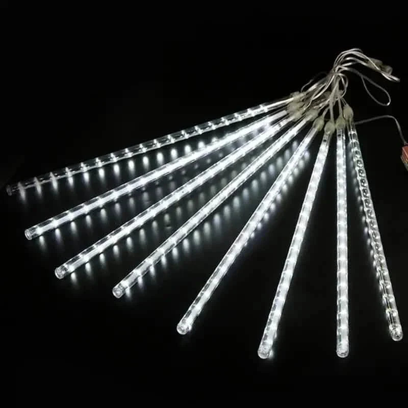 Outdoor Solar Meteor Christmas String Lights | Seasonal Decor | Wiccan Center