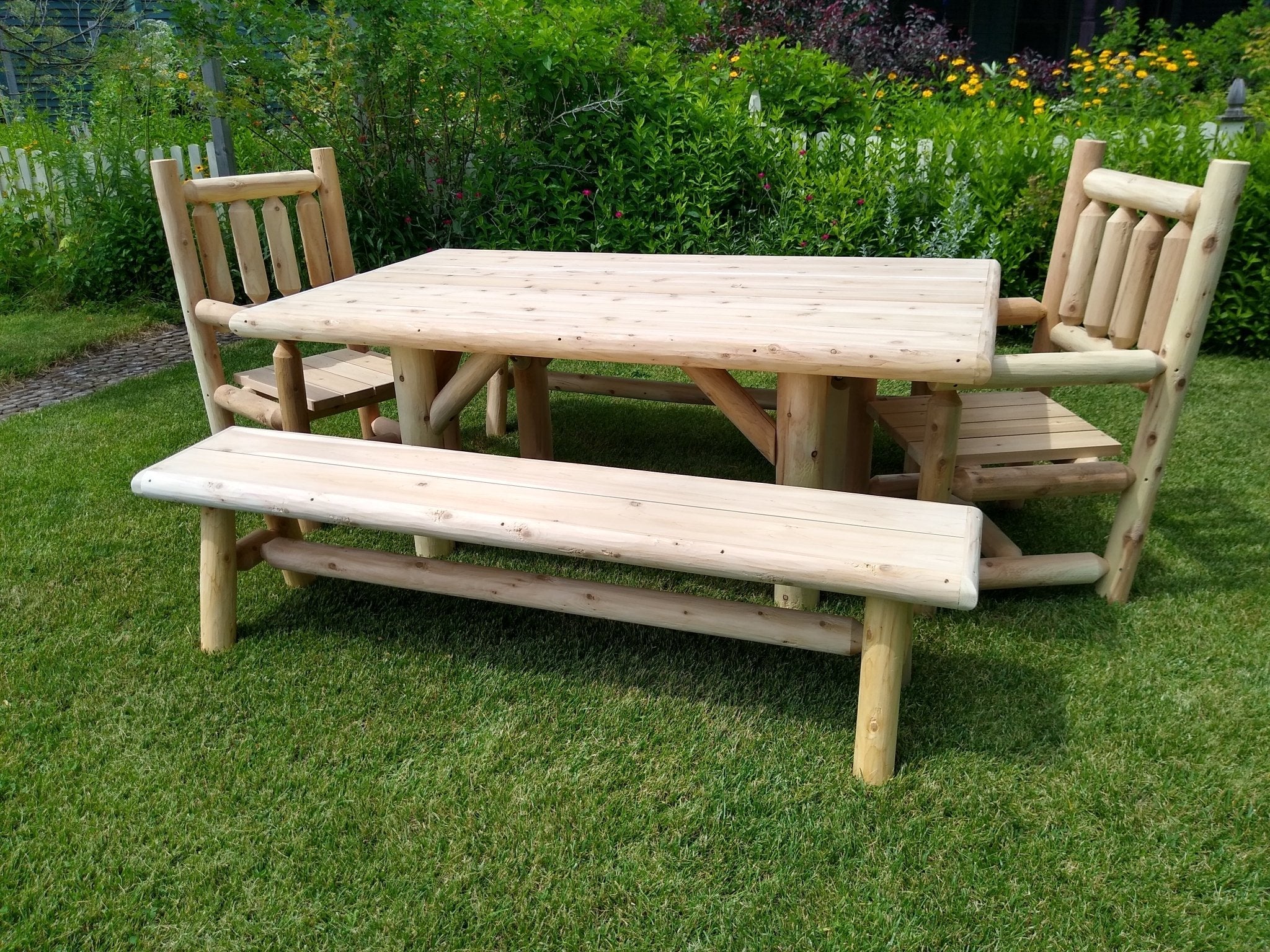 Outdoor Farmhouse Patio Table and Chairs | | Wiccan Center