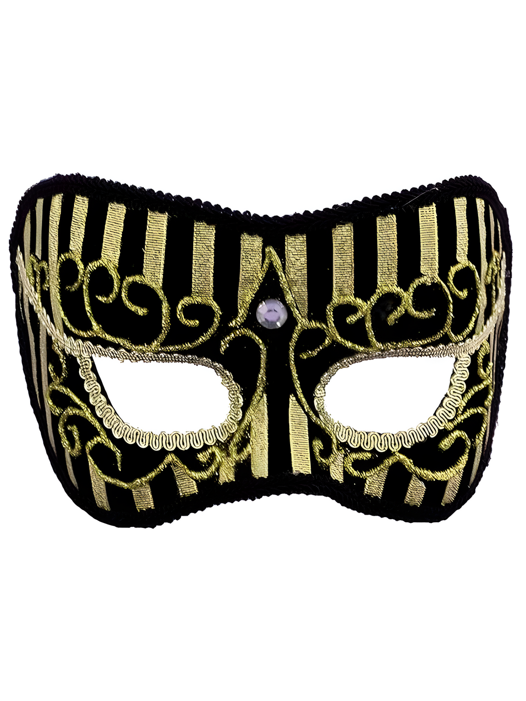 Forum Mardi Gras Costume Masquerade Oriental Half Mask