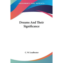 Dreams And Their Significance - Paperback | Books | Wiccan Center