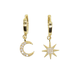 Celestial Charm Earrings | Earrings | Wiccan Center