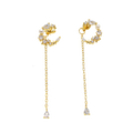 Pearl Moon Earrings