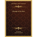 Message of the Stars - Hardcover | Books | Wiccan Center