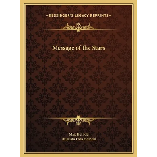 Message of the Stars - Hardcover | Books | Wiccan Center