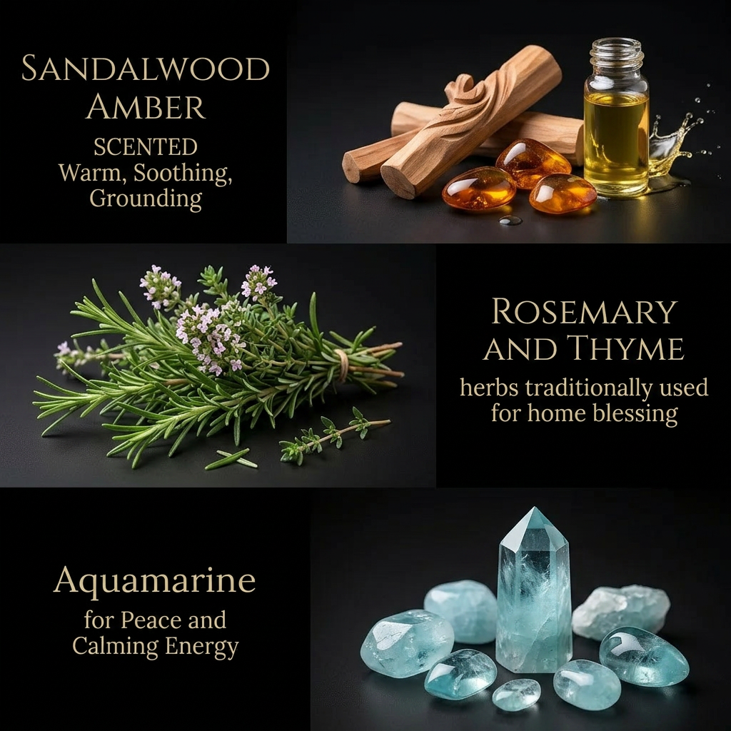 Home Blessing Candle — 8‑oz Harmony & Protection | | Wiccan Center
