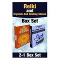 Reiki and Crystals And Healing Stones Box Set - Paperback | Books | Wiccan Center