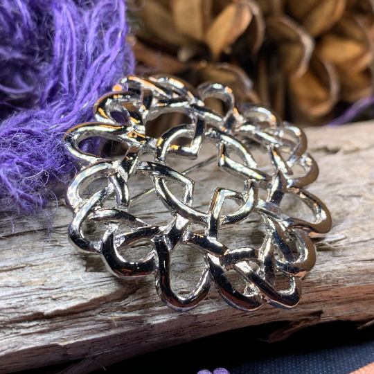 Four Marys Celtic Knot Brooch - Handmade in Scotland | Brooch | Wiccan Center