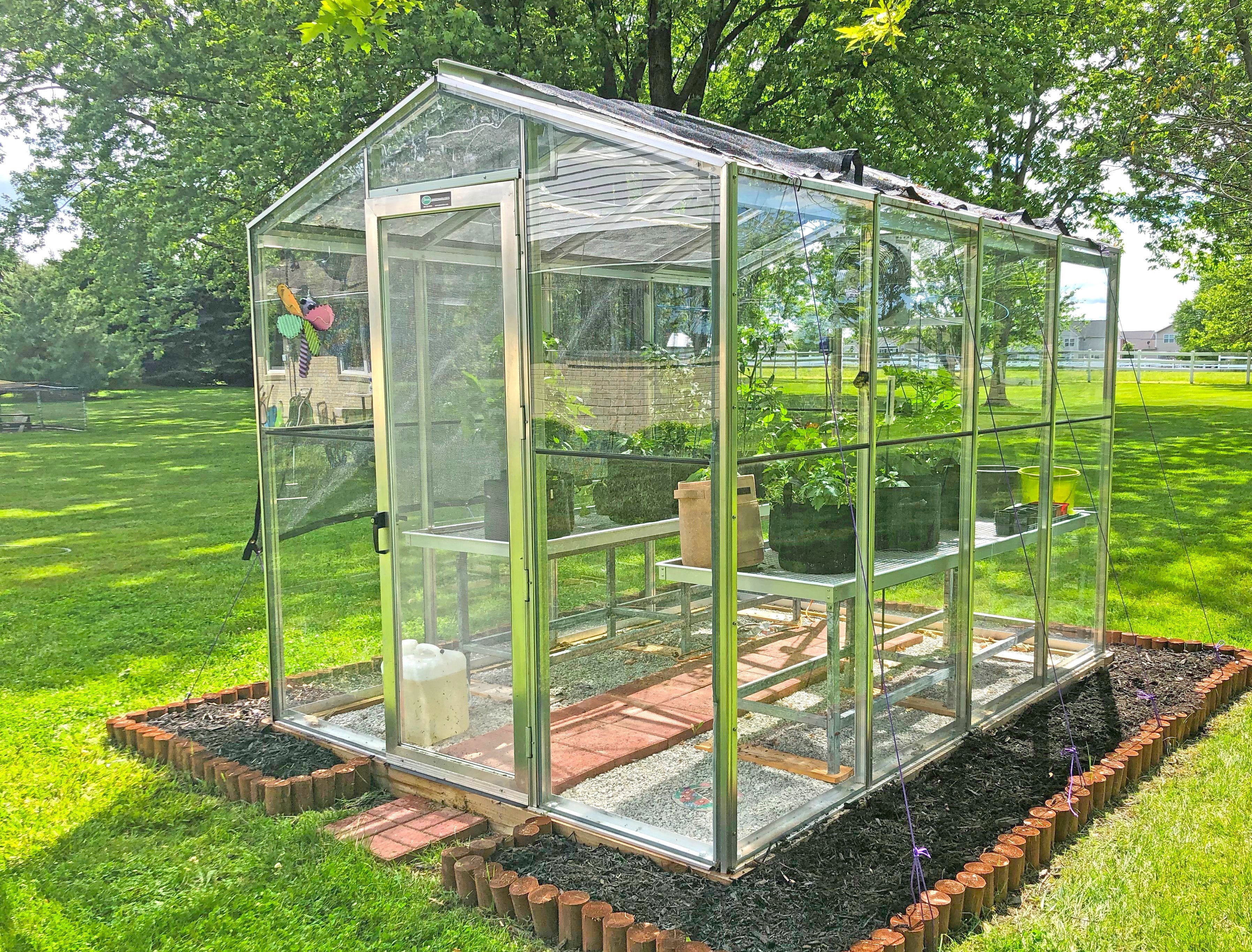 Palmetto Greenhouse 8' x 10' | Greenhouse 8x10 | Wiccan Center